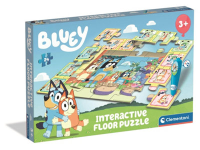 NEW Bluey Interactive Floor Puzzle With Electronic Pen - Image 8