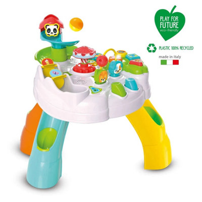 Clementoni Baby Activity Table Multicolour Kids Play Learning Cot Toy Table - Image 2