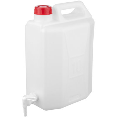 Highlander Jerry Can 10L With Tap Liquid Container Storage from B&Q