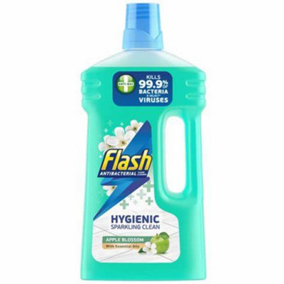 Flash Antibacterial Liquid Cleaner Apple Blossom 1L
