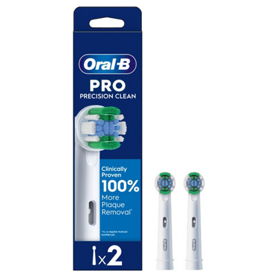 Oral B Oral-B Pro Precision Clean Toothbrush Heads, 2 Counts