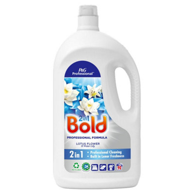 Bold Professional Washing Liquid Laundry Detergent Lotus & Lily90 Washes4.05L from B&Q