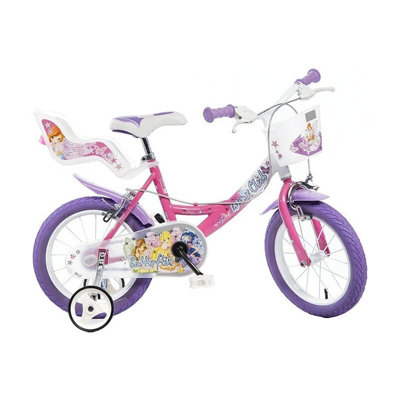 Dino Bikes Dino Winx 12In Kids BikeWhite/pink from B&Q
