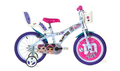 Dino Bikes Dino Lol Surprise 16In BikeWhite from B&Q