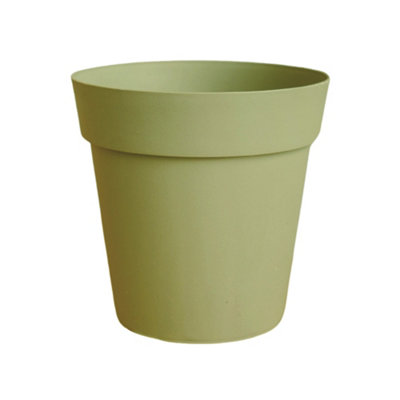 Ivyline Cleo Planter D40cm Olive With Wheels