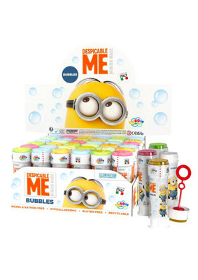 Dulcop 36 X Minions Despicable Me - Puzzle Maze Tub Of Bubbles 60Ml Wholesale Box - Image 6