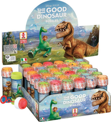 B&Q -  Pack Of 12 The Good Dinosaur Bubble Tubs 60Ml