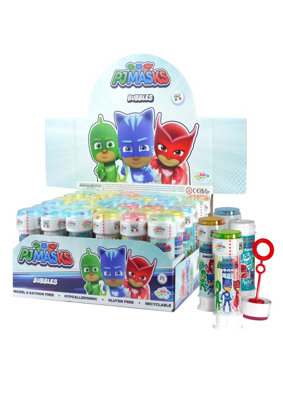 Pack of 12 PJ Masks Bubble Tubs with Wand 60ml - Image 3
