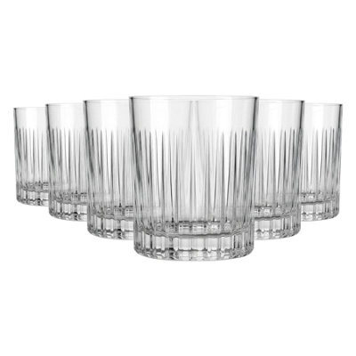 Rcr Unisex Clear Timeless Crystal Double Whisky Glasses - 360Ml - Pack Of 6 In - Image 10