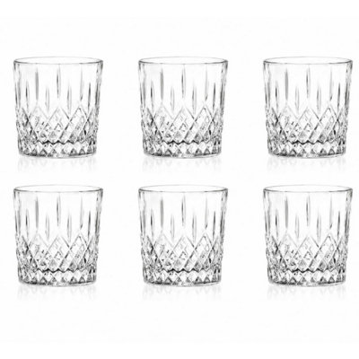 B&Q -  London Crystal Glass 320Ml Tumblers Set Of 6