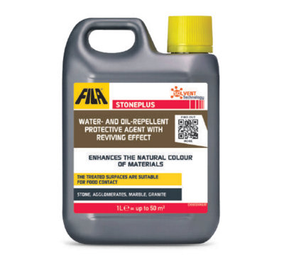 Fila StoneplusColour Enhancer Stone Sealer OutdoorImpregnator SealerSlate Tile Sealer Ideal For Natural Stone 375Ml from B&Q