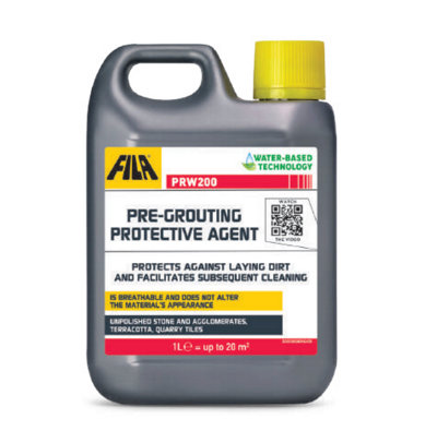 Fila Surface Care Solutions No Colour Fila Prw200 (1 Litre) - Pre-Grouting Protection - Image 2