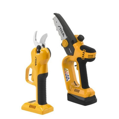 Stiga Sp 100E Battery Pruning Shear And Saw Kit - Image 4