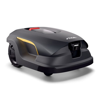 Grey & Yellow Stiga Automatic Robot Lawn Mower A 50V - Image 4