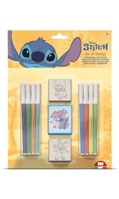 Multiprint - Disney Stitch - Kids Craft and Stationery Set - 5 Stamps Back to School - Image 6