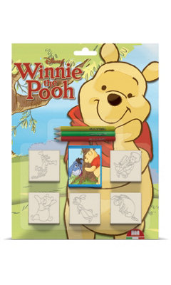 Multiprint - Winnie the Pooh - Kids Craft and Stationery Set - 5 Stamps Back to School - Image 4