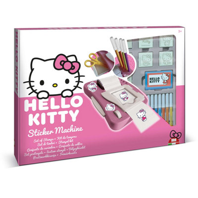 Multiprint Hello Kitty Sticker Machine By ¿ Kids Craft & Stationery Set - Pink - Image 5