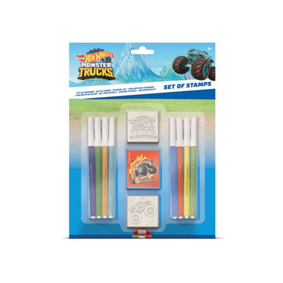 Multiprint - Hot Wheels - Kids Stationery Set - 2 Stamps Back to School - Image 6