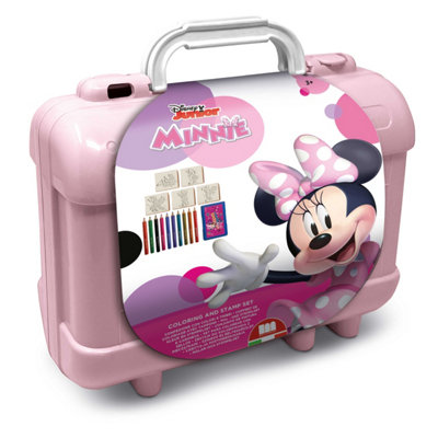 Multiprint Unisex Light Pink Minnie Travel Set - Kids Activity & Craft Set In | Size: 1 Pack - Image 5
