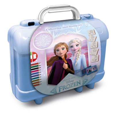 Multiprint Frozen 2 Travel Set By ¿ Kids Activity & Craft Set - Blue - Image 5