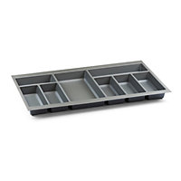 800mm Grey Cutlery Tray for Grass Scala Drawer