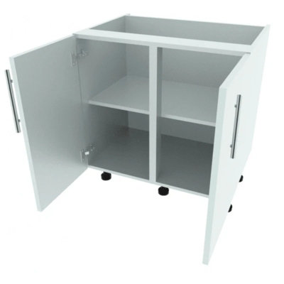800mm Highline Double Base Kitchen Cabinet - 720mm High - Quick-Fix ...
