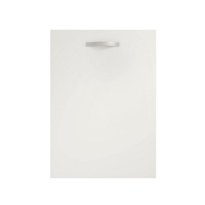 800mm Minimalist 1 Drawer Wall Hung Bathroom Vanity Basin Unit (Fully Assembled) - Vivo Matt White