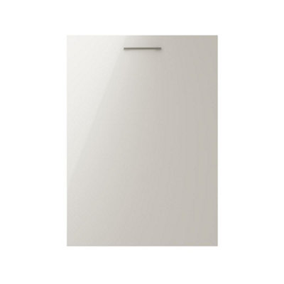 800mm Traditional 1 Drawer Wall Hung Bathroom Vanity Basin Unit (Fully Assembled) - Vivo Gloss Light Grey