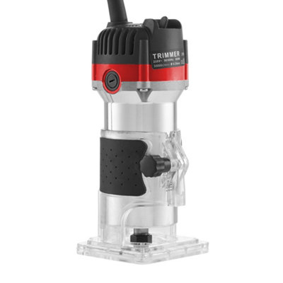 800W Anti-Slip Grip Design Electric Wood Router with Overload Protection