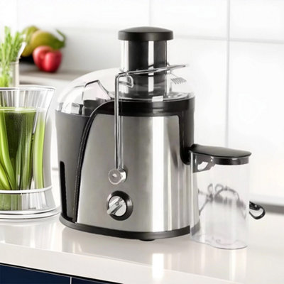 thumbnail image 2 of 370W High Speed Juicer Commercial Juice Extractor Machine – 110V Heavy-Duty Centrifugal Juicer, 80-100 Kg/hr, Stainless Steel Stainless Steel Juicer 2 of 12