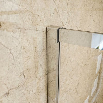 800x800x1850mm Corner Entry Shower Enclosure+800x800mm Stone Tray