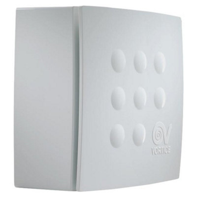 Vortice 11945 Quadro Micro 100 T Hcs Centrifugal Extractor Fan (Humidistat / Timer) from B&Q