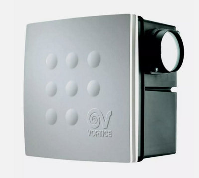 Vortice 12223 Quadro Super I Gb Recessed Centrifugal Extractor Fan100mm (Standard) from B&Q