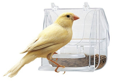 Ferplast Pretty 4522 Feeder Clear 9X9X9Cm from B&Q
