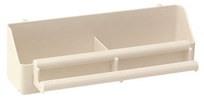 Ferplast Fpi 4514 Double Perch Troughfeeder 21X8.5X6.5Cm from B&Q
