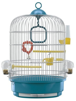 Ferplast Regina Round Bird Cage White 32.5X49CmPack Of 2 from B&Q