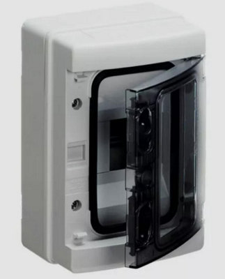 Gewiss Weatherproof Pvc Junction Box 396 X 316 X 188 mm Ip56Deep LidWhite from B&Q