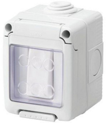 Gewiss GW27831 16AX 1P One-Way Weatherproof Switch IP55 for Outdoor Use - Image 2