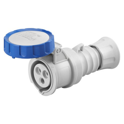 Gewiss Gw62037H Low Voltage Screw Wiring Straight Connector from B&Q