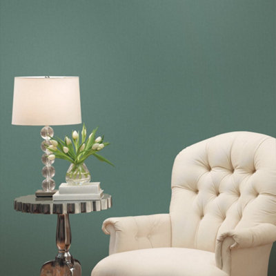 Galerie Ornamenta 2 Blue Ornamenta Plain Embossed Wallpaper from B&Q