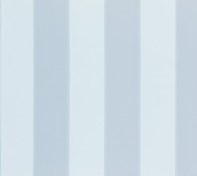 Galerie Neapolis 3 Blue Stripe Embossed Wallpaper from B&Q