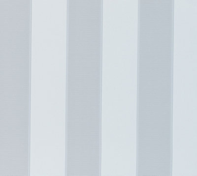 Galerie Neapolis 3 Grey Stripe Embossed Wallpaper from B&Q