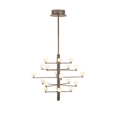 Luminosa Lighting Luminosa Luster Multi Arm Pendant Ceiling Light Bronze