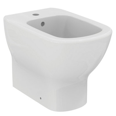 Ideal Standard Tesi Back To Wall Floor-Mounted Bidet from B&Q
