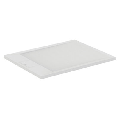 Ideal Standard Ultraflat S I.life Matt Pure White Rectangular Universal Shower Tray (L)900mm (W)700mm (H) 30mm from B&Q
