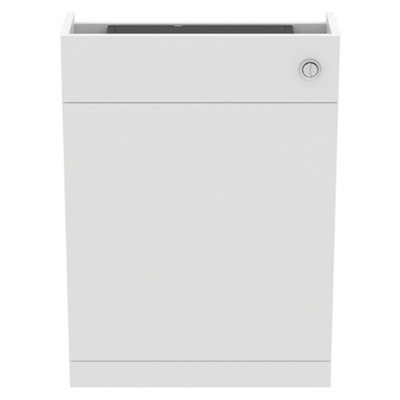 Ideal Standard I.life S Matt White Modern Freestanding Slimline Toilet Cabinet (H)835mm X (W)600mm from B&Q