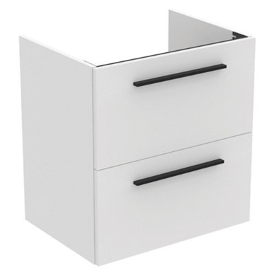 Ideal Standard I.life A Standard Matt White Wall-Mounted Bathroom Vanity Unit (H) 630mm (W) 600mm from B&Q