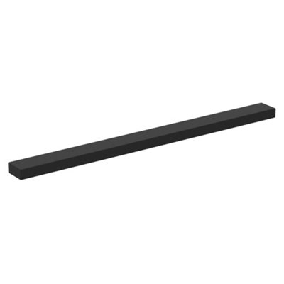 Ideal Standard I.life Matt Black Bathroom Oblong Pull Handle (L)27Cm (D)20mm from B&Q