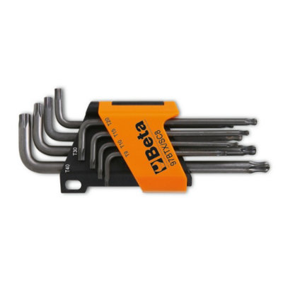 B&Q -  97Btx Sc8 Trox Ball Head Offset 8-Piece Key Wrench
