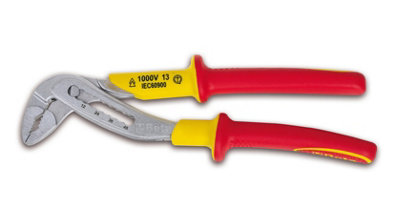 Beta 010480315 250mm Slip Joint Pliers Boxed Joint Insulated 1000V Vde from B&Q
